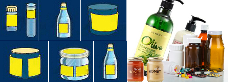 T عمودی ډول اتومات پړاو کانټینر لیبل کولو ماشین