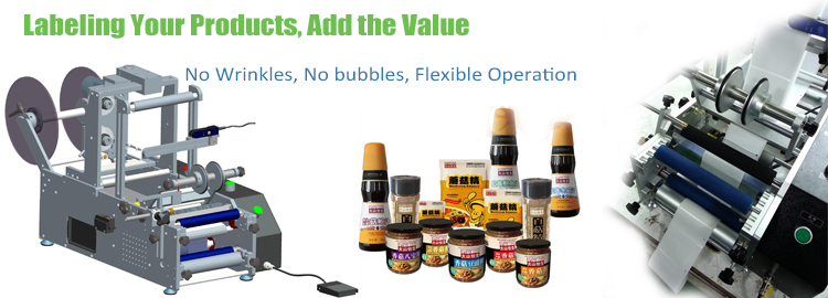 T عمودی ډول اتومات پړاو کانټینر لیبل کولو ماشین