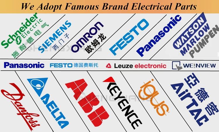 د وړیا وړلو اتوماتیک ډکولو کیپینګ او لیبل کولو ماشین ، د آټو چپک لیبل کولو ماشین