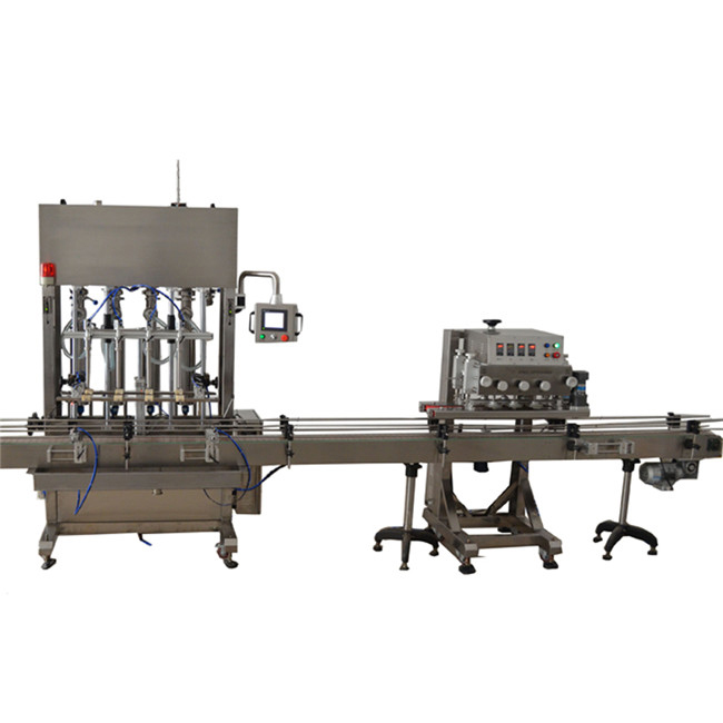 د اتومات مایع بوتل کولو تجهیزات 50ML طبي الکول ډکولو ماشین